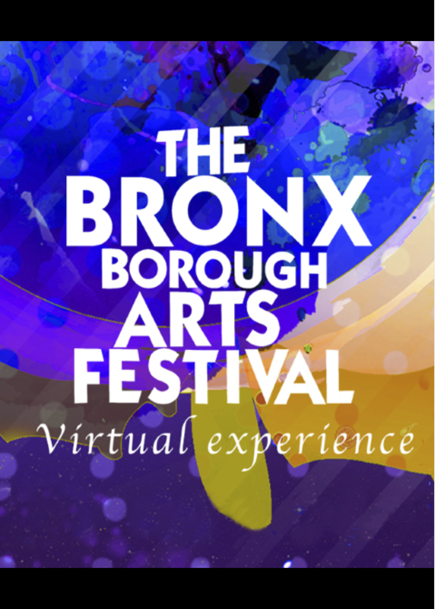 Poster of 2021 Bronx Borough Arts Festival