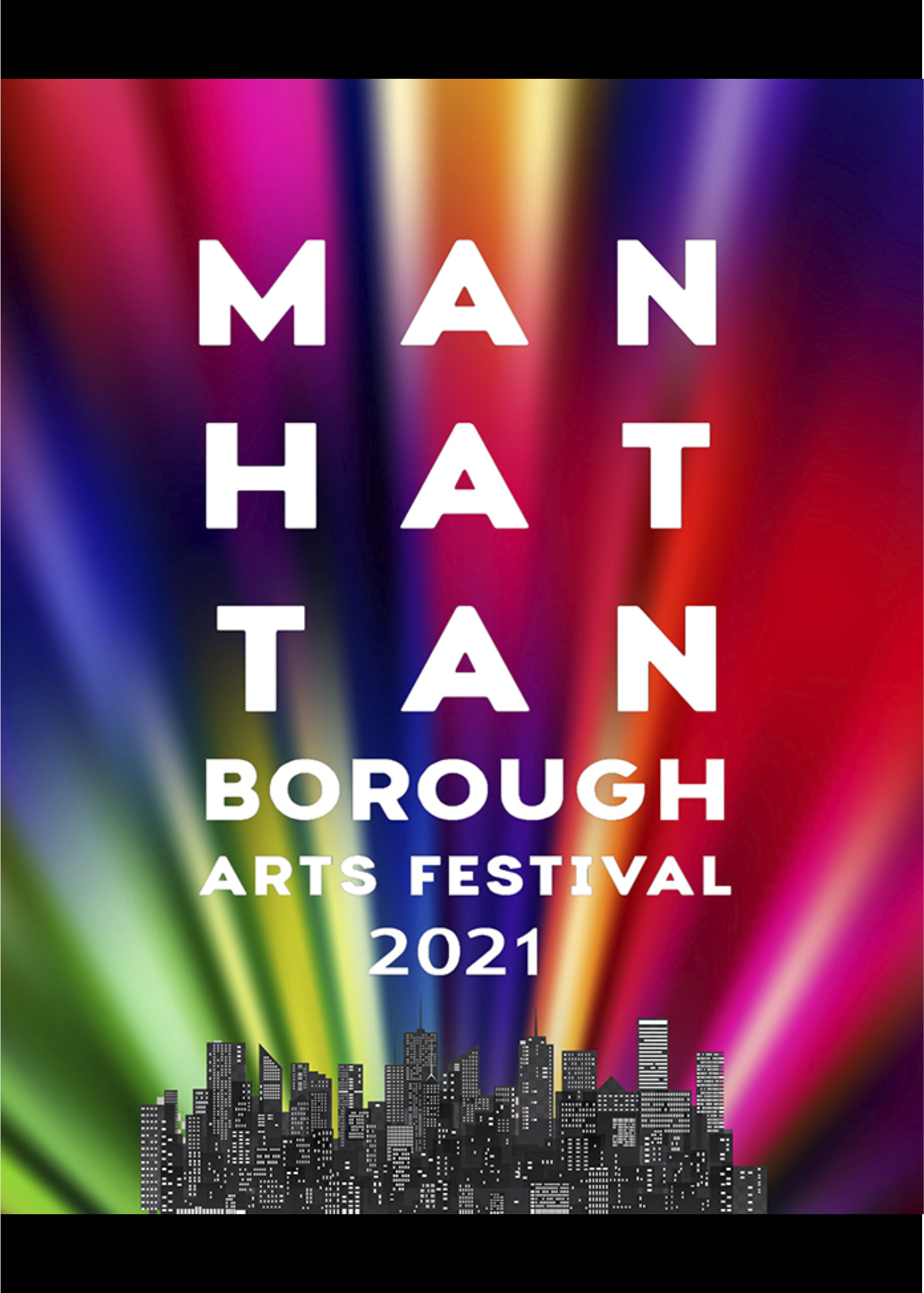 Poster of 2021 Manhattan Borough Arts Festival