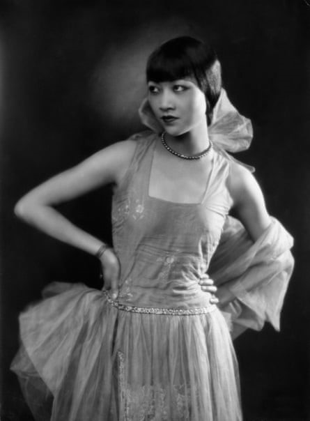 Black and white photograph of Anna May Wong in 1928.