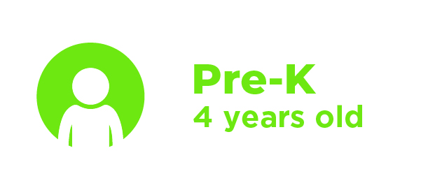 Pre-K Icon for four year olds