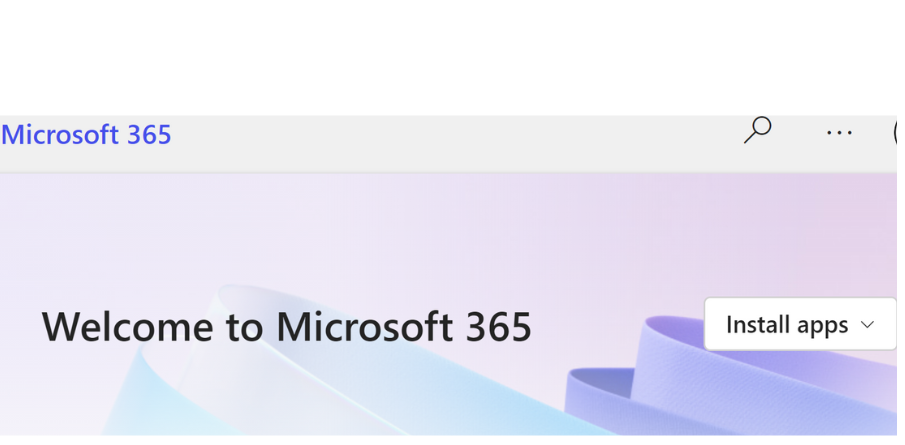 Microsoft 365 Welcome age