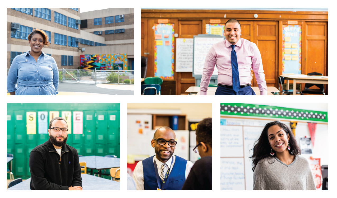 Newsletter banner shows NYCPS teachers in action.