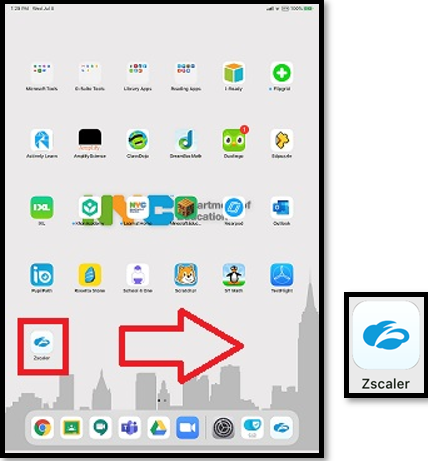 Step 1 - Zscaler Icon