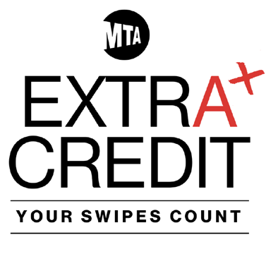 Logo for MTA's Extra Credit Contest for NYC Public School Students
