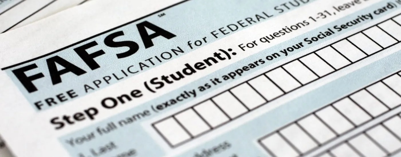 Image of the Free Application for Federal Student Aid (FAFSA)